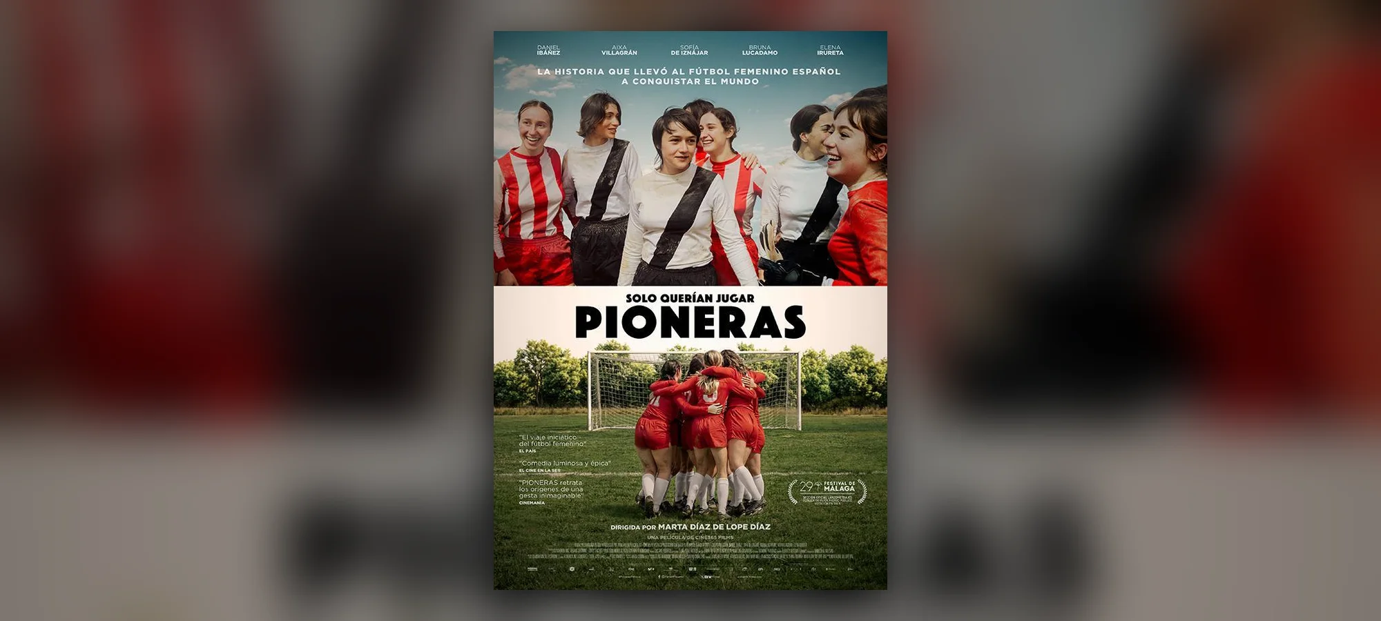 Cartel de la película «Pioneras. Solo querían jugar»