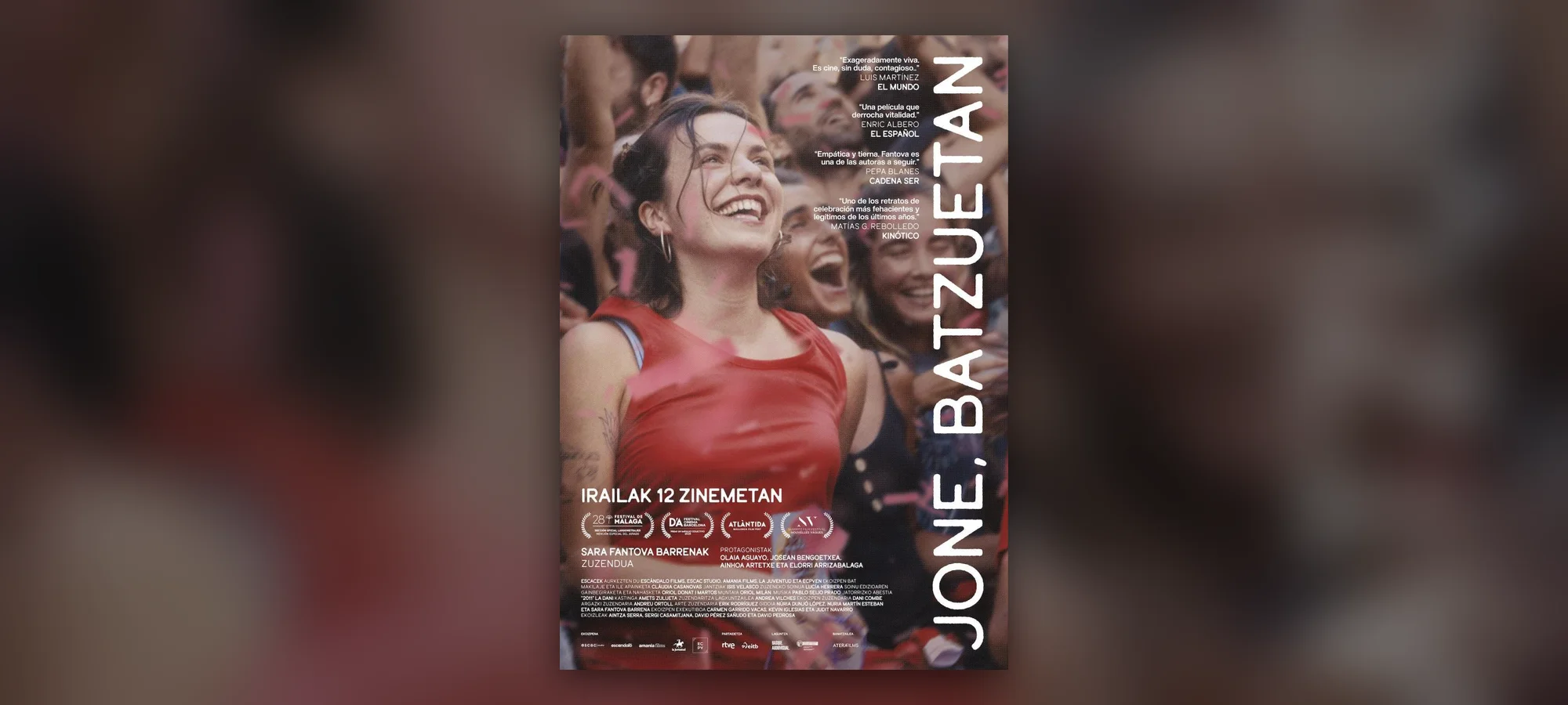 Cartel de la película «Jone, a veces»