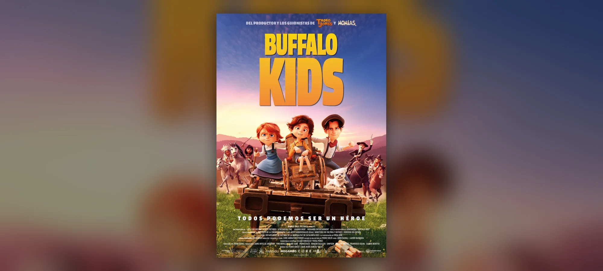 Cartel de la película «Buffalo Kids»